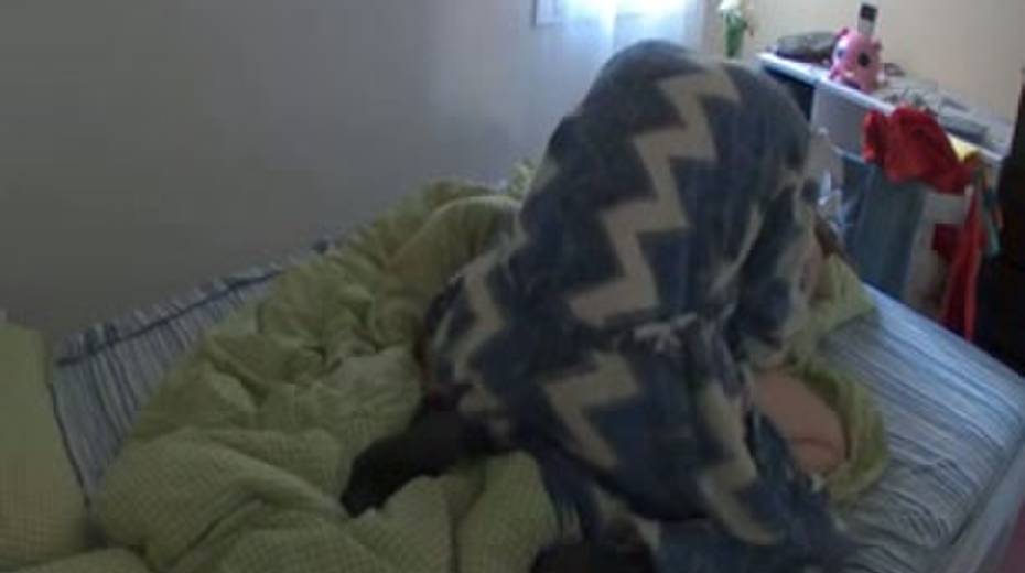This amateur chick gets ruthlessly banged doggy style in front of the camera - 6. pic