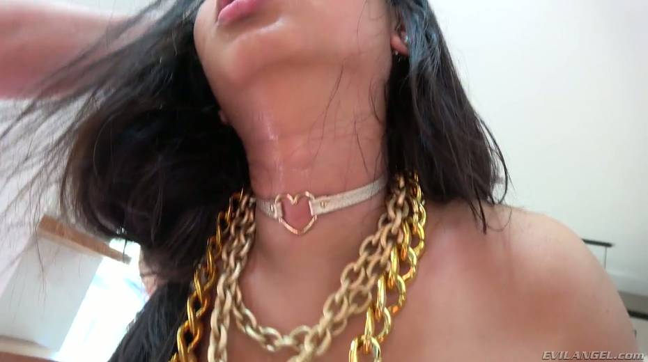 Exotic Thai chick Jureka Del Mar is fucked by two horny European dudes - 25. pic