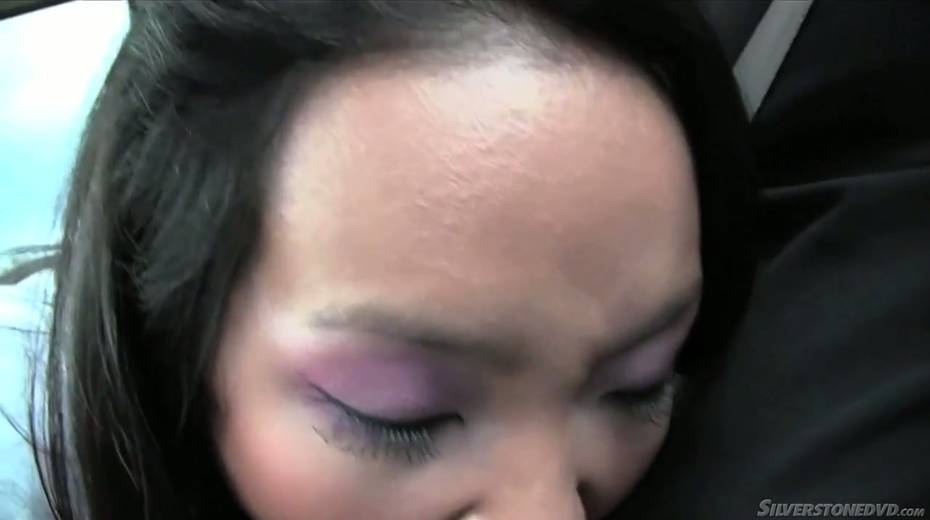 Asian picked up chick Katreena Lee gives a blowjob in the car and gets fucked indoor - 4. pic
