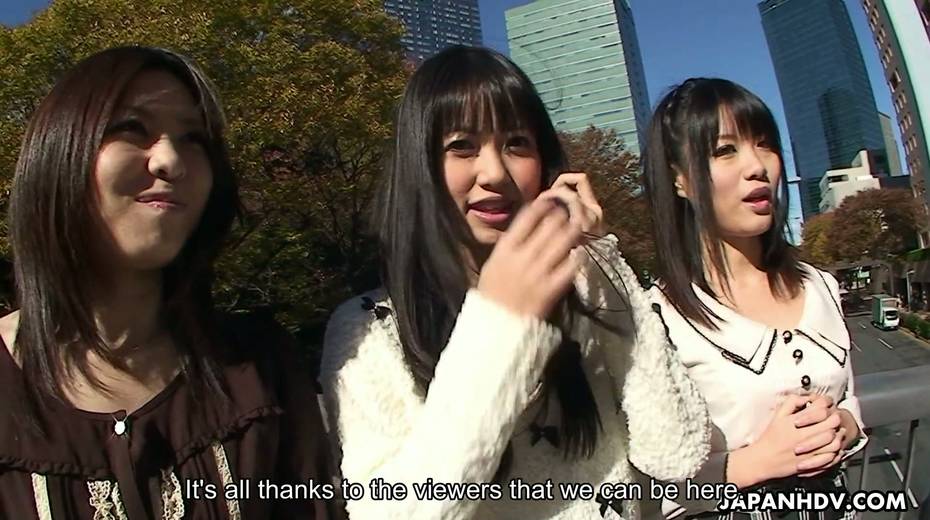 Quite buxom Japanese adventurous chick Asakura Kotomi shares dick for a blowjob - 3. pic