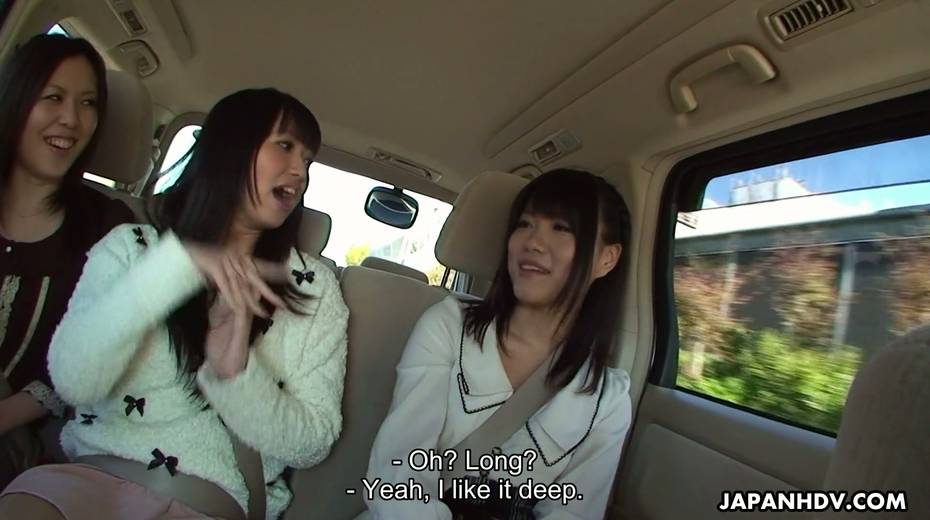 Quite buxom Japanese adventurous chick Asakura Kotomi shares dick for a blowjob - 6. pic