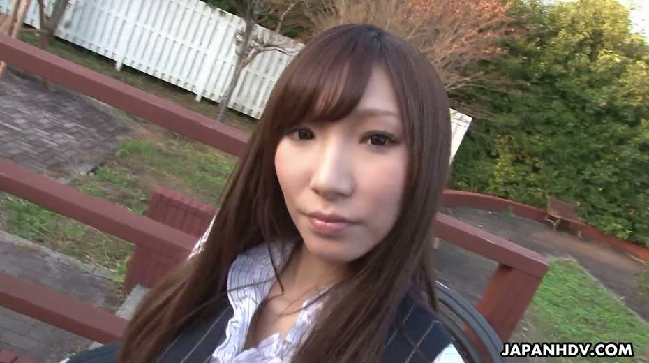 Asian office lady Kaoru Sakaki decided to pumper her sex-hungry pussy - 2. pic