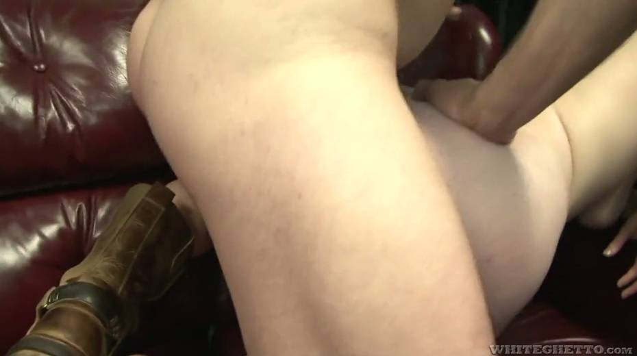 Young ginger chick Scarlett Sweets caught her boss pumping his penis - 11. pic