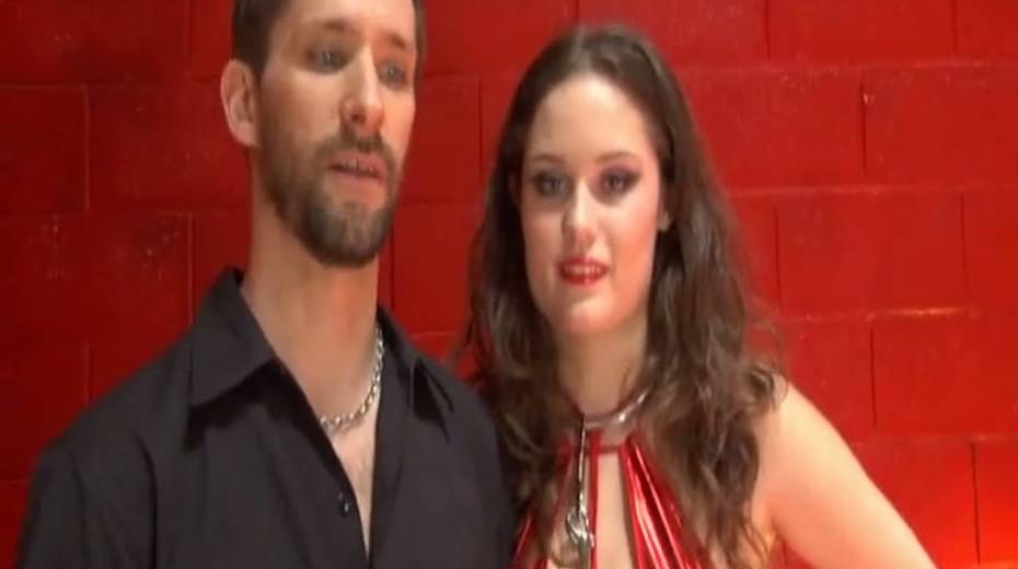 Slutty sex slave in red makes sure she pleases her partner - 4. pic