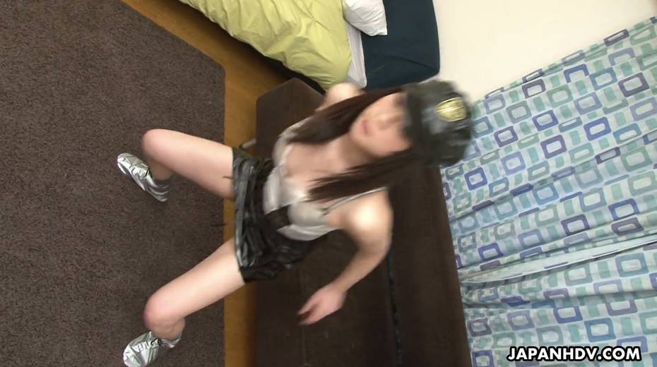Spoiled Asian chick Miku Aono is masturbating her cunt with a vibrator - 3. pic