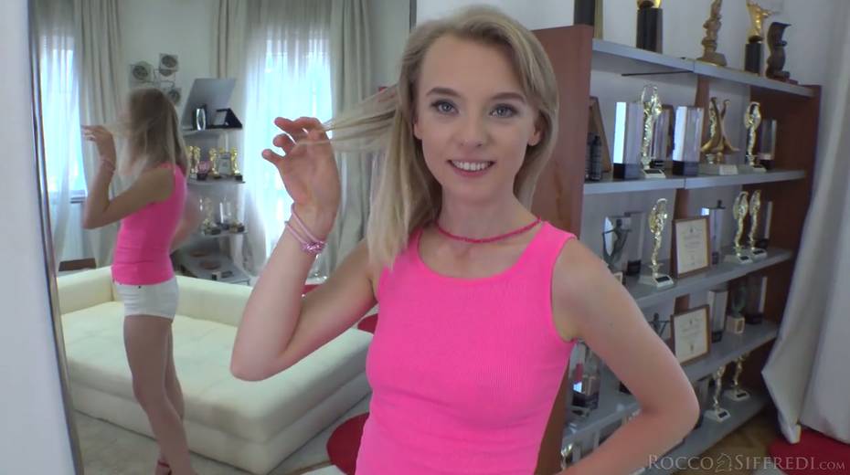 Nice Ukrainian babe Lily Ray gives a rimjob and footjob to her sex partner - 3. pic