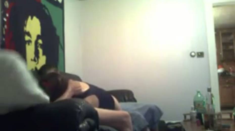 Lubricious cock worshiper happily takes on two hard cocks at once - 8. pic
