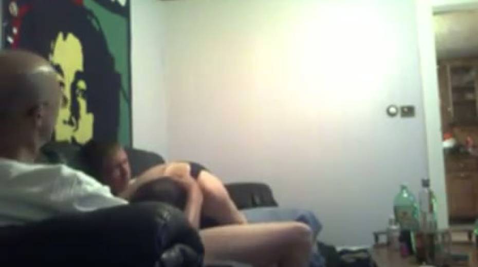 Lubricious cock worshiper happily takes on two hard cocks at once - 12. pic