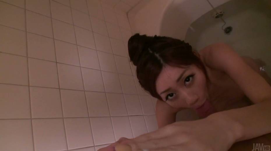 Seductive Japanese chick Kaori Maeda gives great blowjob - 7. pic