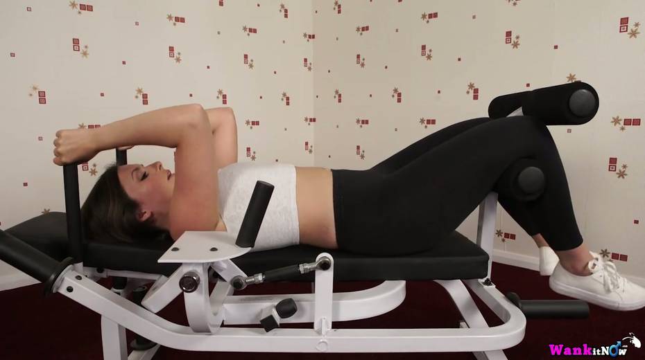 Captivating sport babe Charlie Rose is stripping and doing exercises - 2. pic