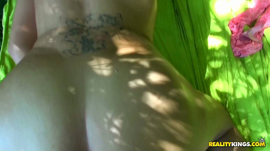 Extraordinary whore Ryan Hart  gives blowjob and gets fucked in the garden - 10. pic