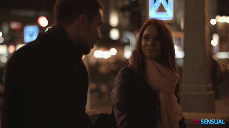 Attractive ginger teen Heather Dew is making love with her boyfriend - 2. pic