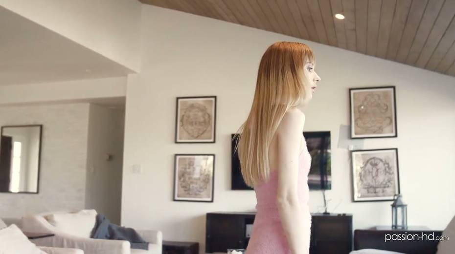 Tiny ginger chick Chanel Shortcake is impaled on hard and big cock - 2. pic