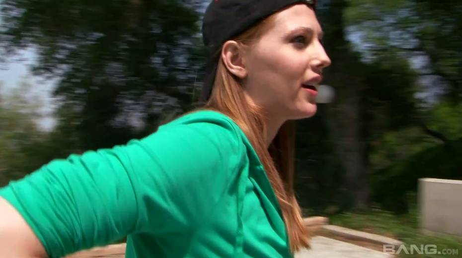 Lewd chick Tiffany Paige puts on strpon and fucks pretty hot girlfriend - 8. pic