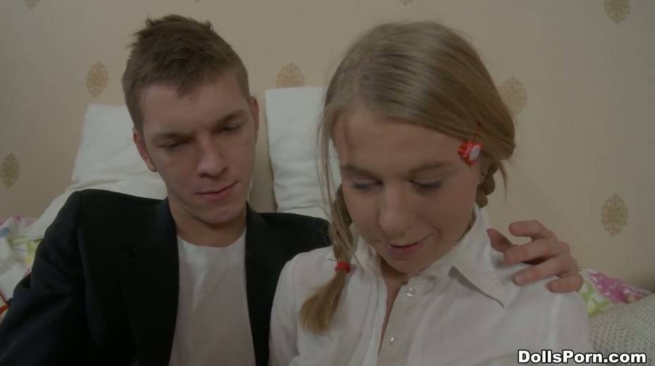 Light head filthy teen gets her pussy loped from behind - 5. pic
