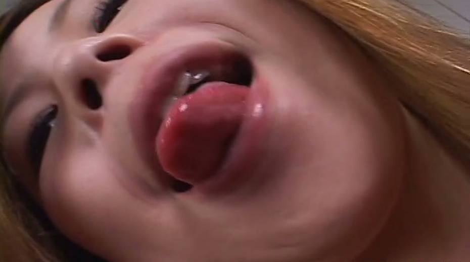 Smiley Japanese girl flashes perky titties on camera - 4. pic