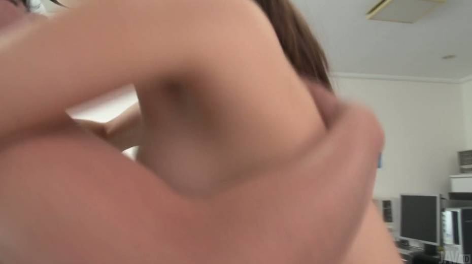 Perverted maid Chihiro Akino is having dirty sex in the office - 19. pic