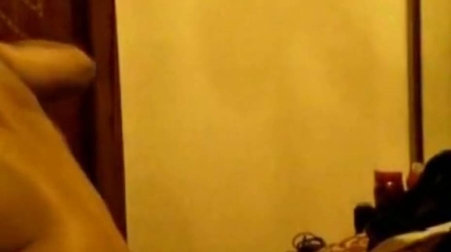 Sexually aroused desi strips and feels up his girl in amateur sex video - 12. pic