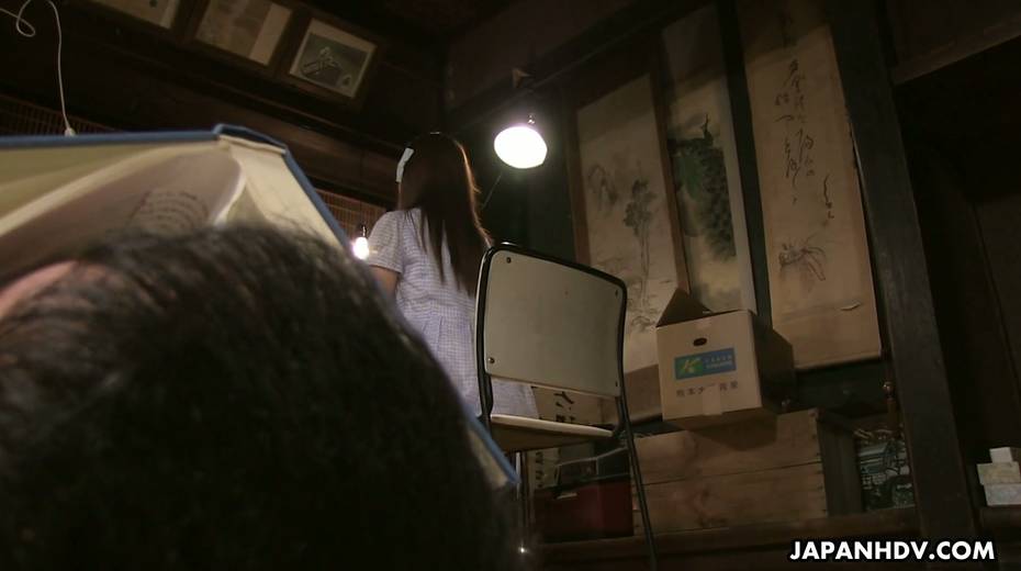 Asian girl Ai Mizushima gives the best ever blowjob to her boyfriend - 4. pic