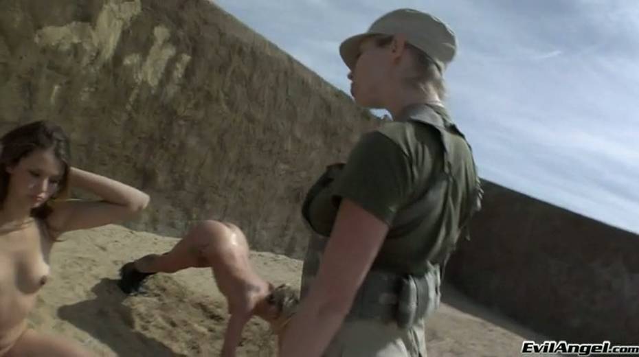 Fake female soldiers tormented brutally in the field - 5. pic