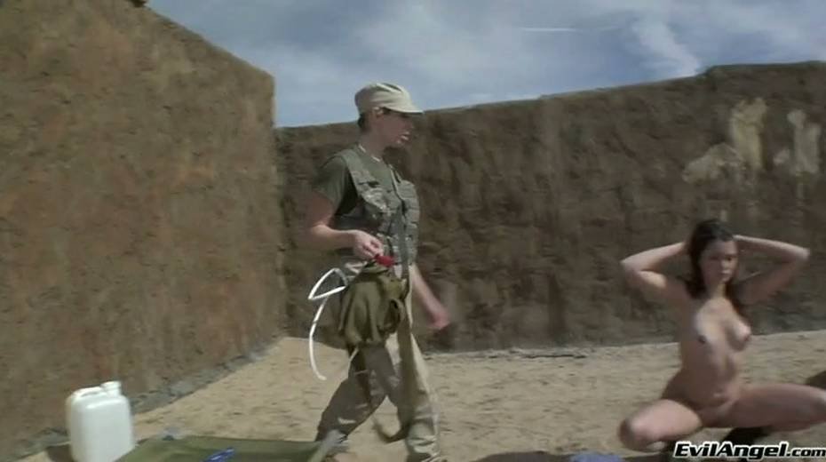 Fake female soldiers tormented brutally in the field - 7. pic