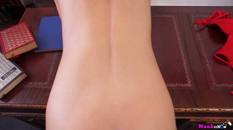 Tasty looking office chick Tina Kay gives her head and gets fucked in hot POV clip - 19. pic