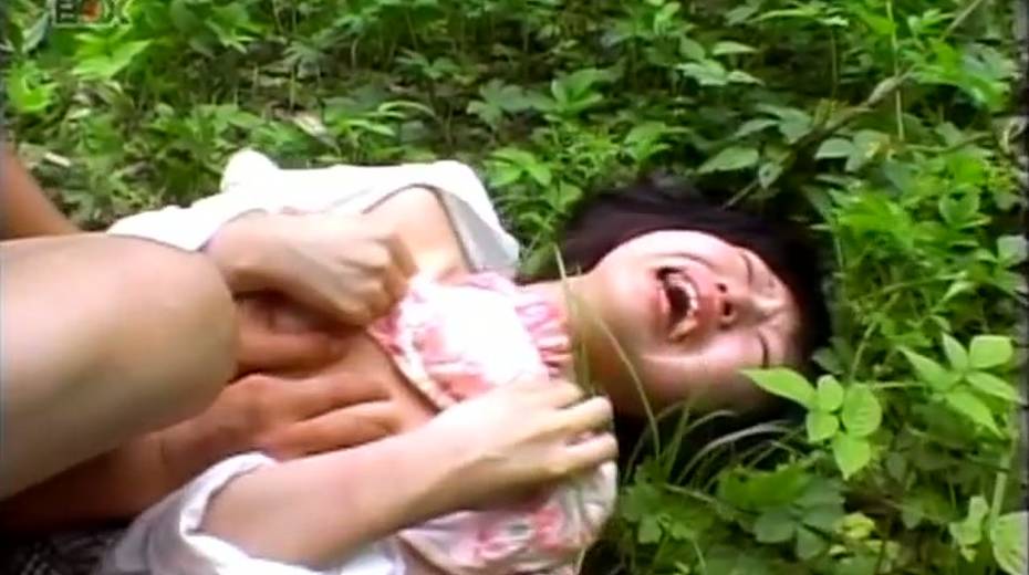 Fetished girl fucked brutally outdoor in the nature - 15. pic