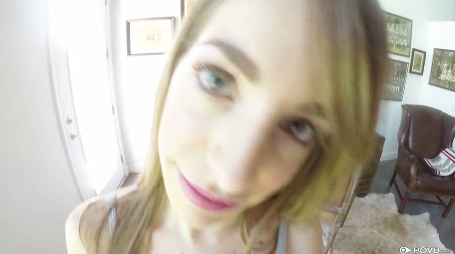 Sizzling housewife Kimmy Granger gives her head and gets nailed in hot POV video - 3. pic