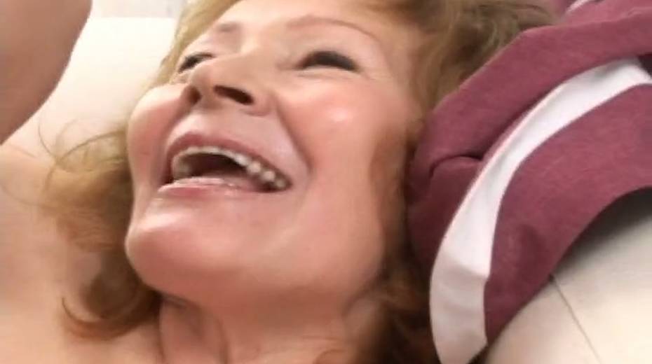 Kinky granny with saggy tits gangbanged brutally in hardcore interracial clip - 4. pic