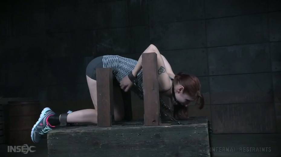 Red haired porn model Violet Monroe is punished by horny mistress and her assistant - 2. pic