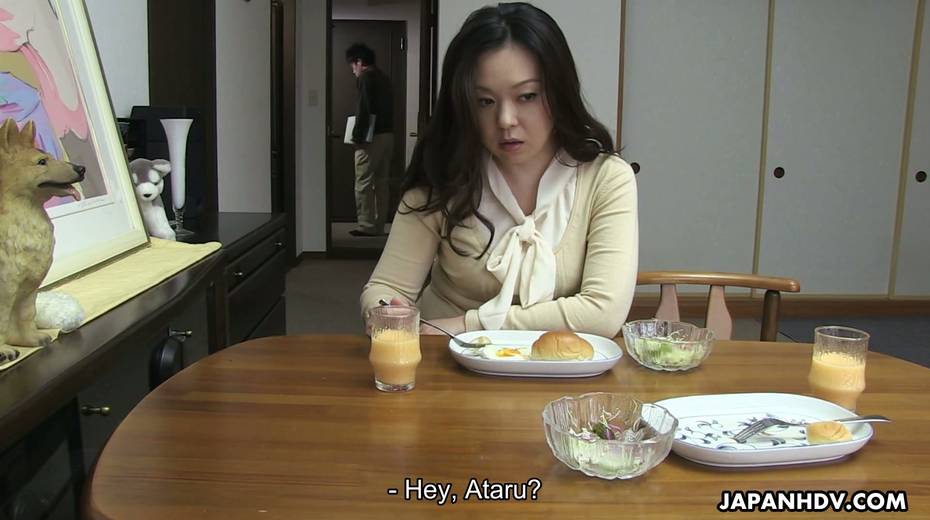 Slutty Asian chick An Kanoh gives her head and spits cum in her cup hand - 3. pic