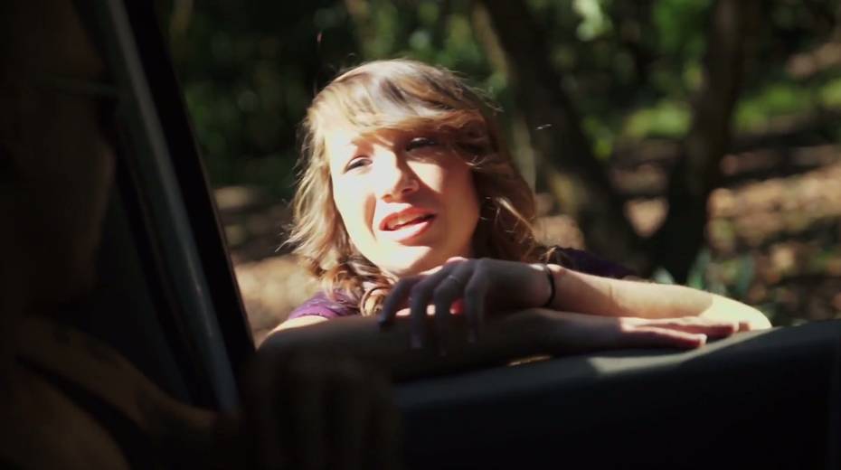 Brutal tattooed dude fucks sweet looking hitchhiker Faye in the van - 3. pic