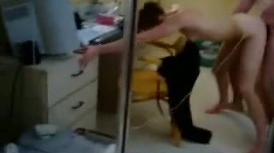Horny brunette GF pounded brutally in a doggy position - 10. pic