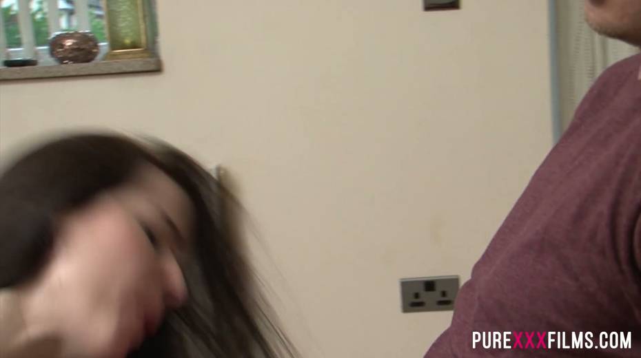 Chick with sexy legs Amber Nevada gets her pussy slammed - 14. pic