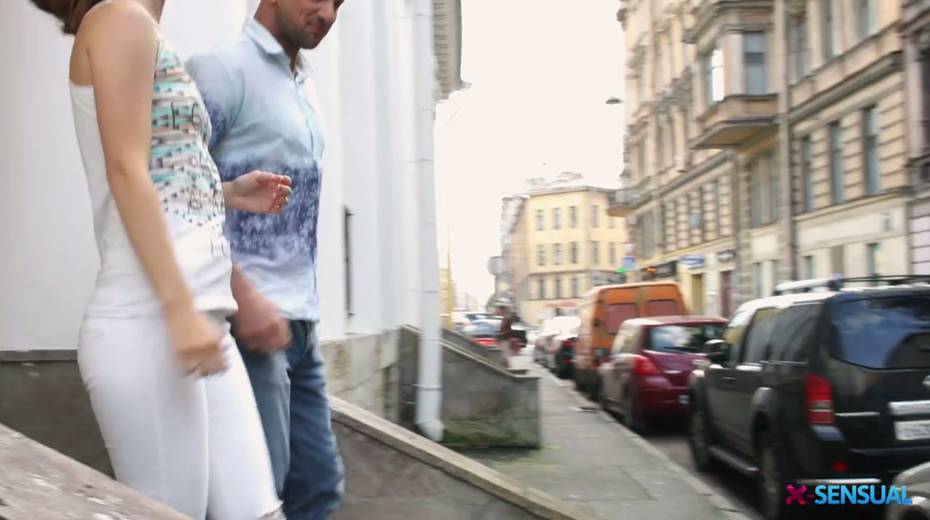 Delicious teen Sofy Torn is making love with her new boyfriend - 3. pic