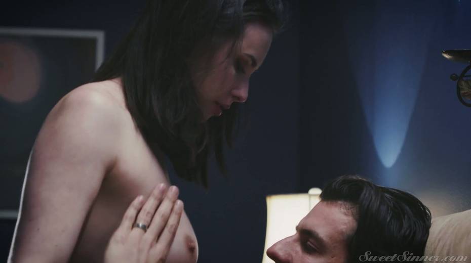 Seductive brunette with yummy ass Casey Calvert is making love with her new admirer - 5. pic