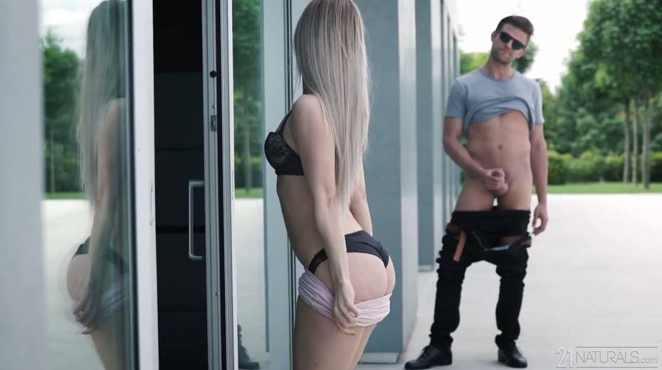 Libidinous babe Nesty enjoys eating sperm after passionate sex with her new boyfriend - 7. pic