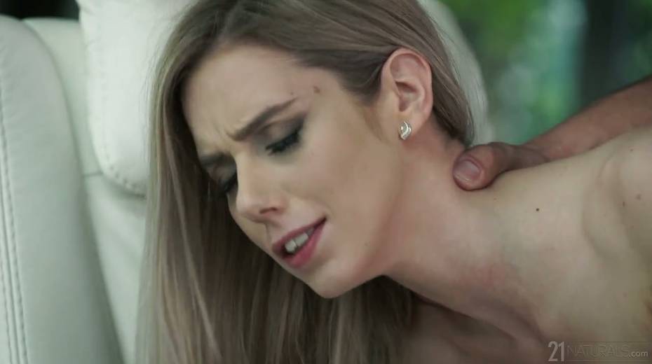 Libidinous babe Nesty enjoys eating sperm after passionate sex with her new boyfriend - 19. pic
